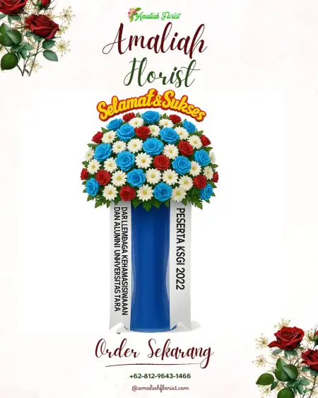 Standing Flowers Nipah Kuning